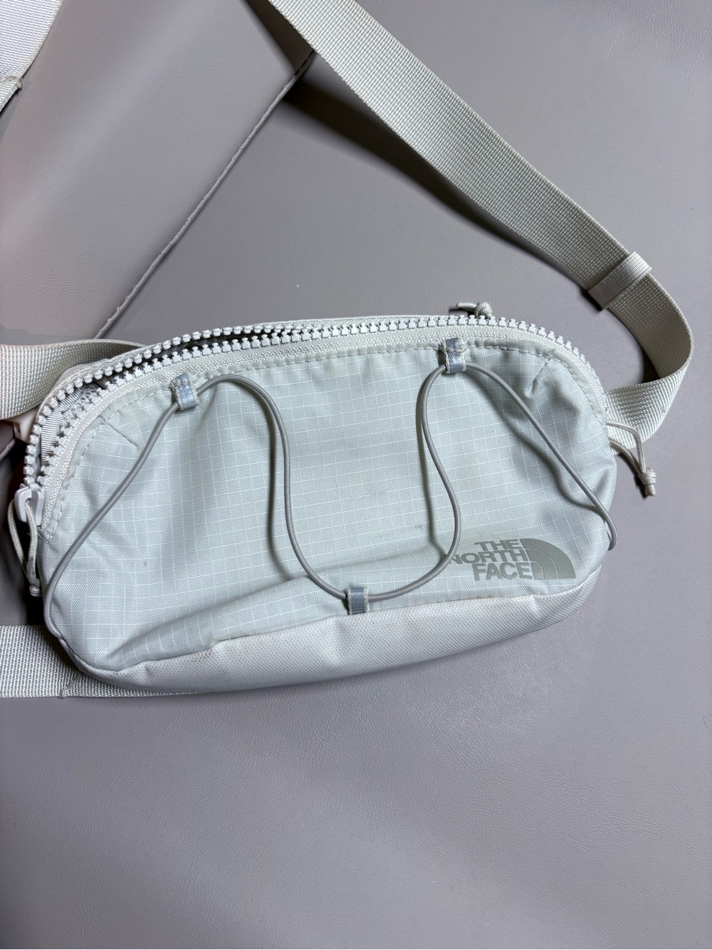 The North Face Women's Pale creme Mini Crossbody Bag